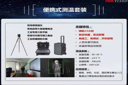 海康威視紅外測溫產品馳援武漢協(xié)助當地防控疫情